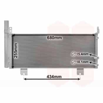 Condenseur, climatisation 56015701 International Radiators
