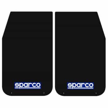 Bavettes Sparco Universal 'Large' - Noir, lot de 2 pièces