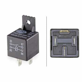 Relais, courant de travail