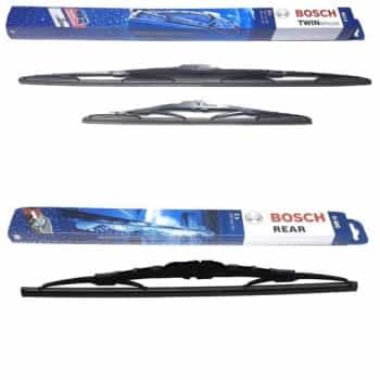 Pack économique de balais d'essuie-glace Bosch 653S + H400