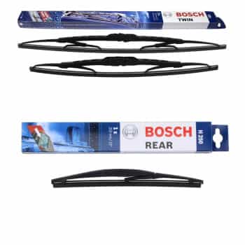 Pack économique de balais d'essuie-glace Bosch 531 + H250