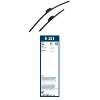 Pack économique de balais d'essuie-glace Bosch A965S + H181