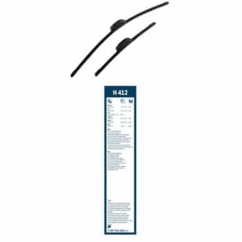 Pack économique de balais d'essuie-glace Bosch A213S + H412
