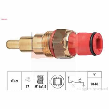 Interrupteur de température, ventilateur de radiateur Made in Italy - OE Equivalent 1.850.070 EPS Facet
