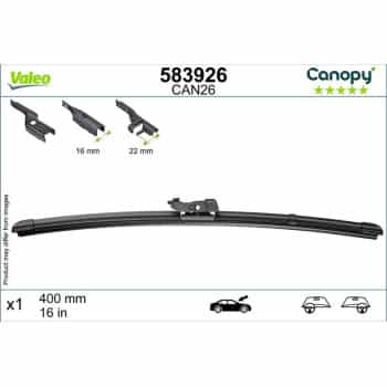 Lame d'essuie-glace 583926 Valeo