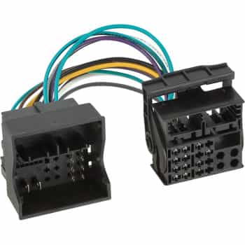 Câble de connexion radio de MIB Quadlock nouveau à Quadlock ancien Différents modèles Audi-Skoda-Volkswagen.