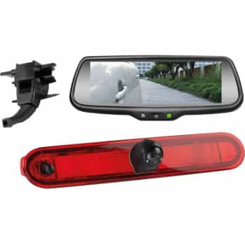 Kit caméra de recul avec moniteur rétroviseur 7" pour Mercedes Citan - Renault Kangoo