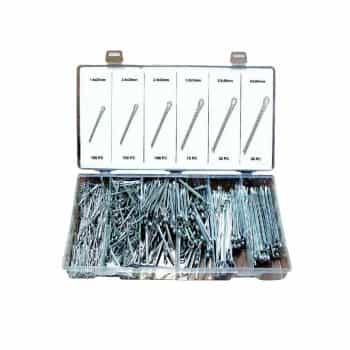 Assortiment de goupilles fendues 555 pcs