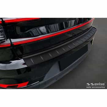 Protection de pare-chocs arrière en acier inoxydable noir mat sur mesure pour Polestar 2 2019-2023 & Facelift 2023