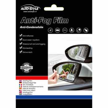 Film anti-condensation AutoStyle - Transparent - Ovale - Lot de 2
