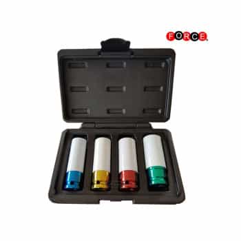 Jeu de capuchons d'écrou de roue 1/2'' 4 pièces