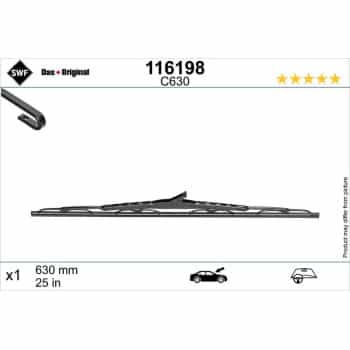 Balai d'essuie-glace 116198 SWF