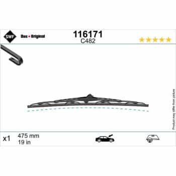 Balai d'essuie-glace 116171 SWF