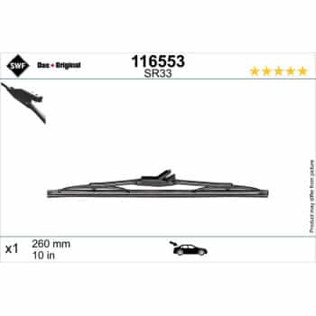 Balai d'essuie-glace 116553 SWF
