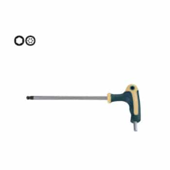 Clé à douille sphérique Force à poignée en T 6 mm