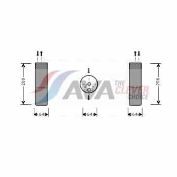 Filtre déshydratant, climatisation