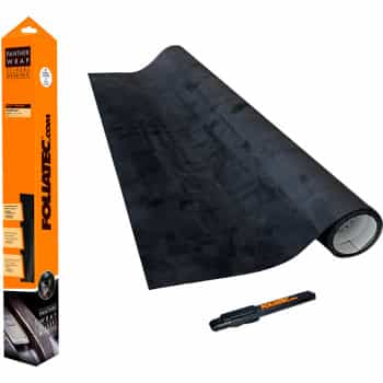 Film protecteur Foliatec Cockpit Design Panther (aspect Alcantara) - Noir - 75 x 140 cm