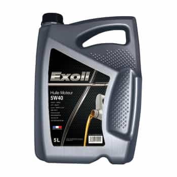 Huile moteur Exoil 5W40 A3/B4 5L