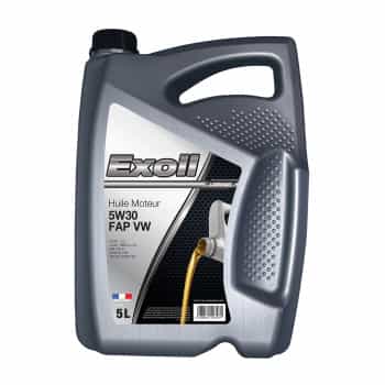 Huile moteur Exoil 5W30 LL FAP C3 VW 5L