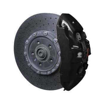 Peinture d'étrier Foliatec Midnight Black set de 7 pièces