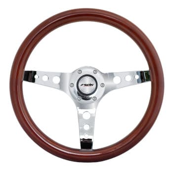 Volant Sport Simoni Racing Arnoux 350mm - Bois véritable