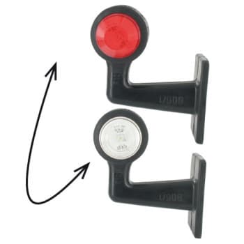 Feu de marquage LED 120mm carré