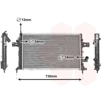 Radiateur, refroidissement du moteur 37012294 International Radiators