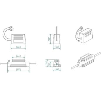 Porte-fusible standard