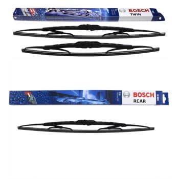 Pack économique de balais d'essuie-glace Bosch 531 + H500