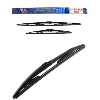 Pack économique de balais d'essuie-glace Bosch 605 + H200