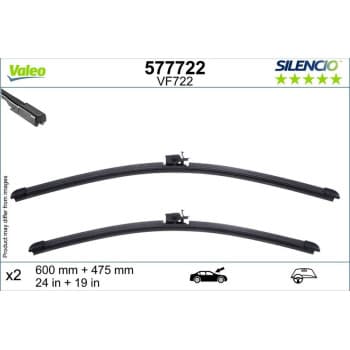 Lame d'essuie-glace 577722 Valeo