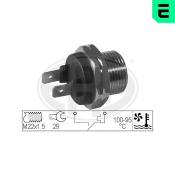 Interrupteur de température, ventilateur de radiateur OEM