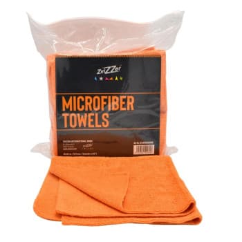 ZviZZer Chiffon microfibre Orange - 40x40cm - 10 pièces
