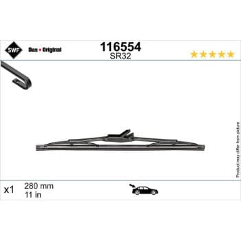 Balai d'essuie-glace 116554 SWF