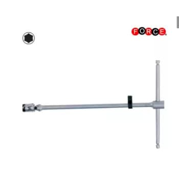 Clé universelle Force 3/8'' à poignée en T flexible 15 500 mm