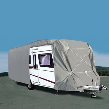 Housse de caravane imperméable et respirante Pro-Tekt L550 x l250 x H220 cm