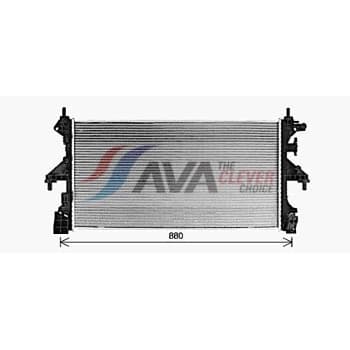 Radiateur, refroidissement du moteur CN2320 Ava Quality Cooling