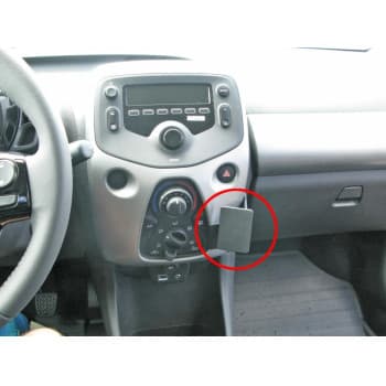 ProClip - Citroën C1 - Peugeot 108 - Toyota Aygo 2014-> Support coudé